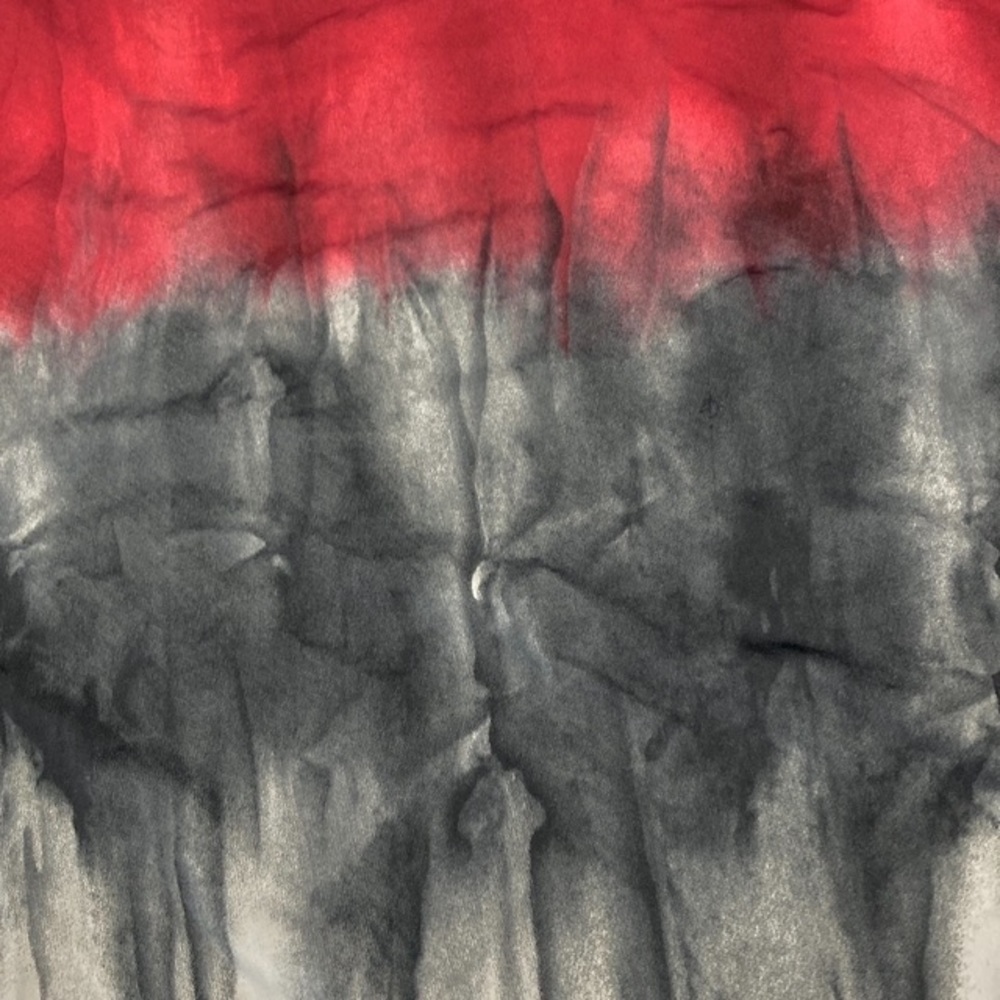 Vintage QUBA silky stretch tie dye top low back - Picture 7 of 11